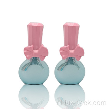 10 ml heldere nagelfles plat vierkant met dop